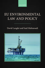 EU Environmental Law and Policy