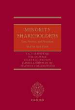 Minority Shareholders: Law, Practice, and Procedure