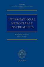 International Negotiable Instruments