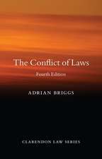 The Conflict of Laws