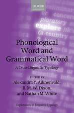 Phonological Word and Grammatical Word: A Cross-Linguistic Typology