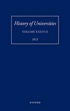 History of Universities: Volume XXXVI / 2