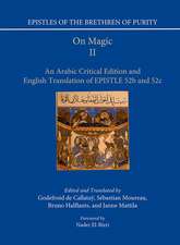 On Magic, Part II: An Arabic Critical Edition and English Translation of Epistle 52 b & c