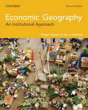 Economic Geography: An Institutional Approach