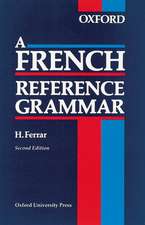 A French Reference Grammar