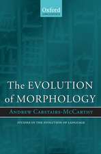 The Evolution of Morphology