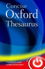 Concise Oxford Thesaurus