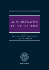 Administrative Court Practice