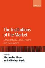 The Institutions of the Market