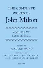 The Complete Works of John Milton: Volume VII