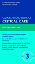 Oxford Handbook of Critical Care