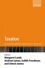 Taxation: An Interdisciplinary Approach to Research