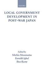 Local Government Development in Post-war Japan