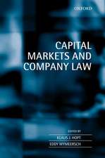 Capital Markets and Company Law