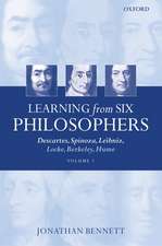 Learning from Six Philosophers, Volume 1: Descartes, Spinoza, Leibniz, Locke, Berkeley, Hume