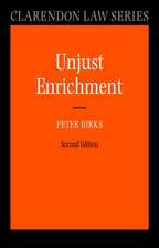 Unjust Enrichment