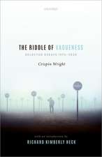 The Riddle of Vagueness: Selected Essays 1975-2020