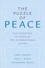 The Puzzle of Peace: The Evolution of Peace in the International System