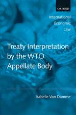 Treaty Interpretation by the WTO Appellate Body