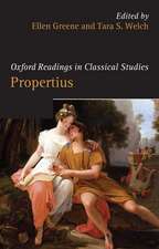 Oxford Readings in Propertius