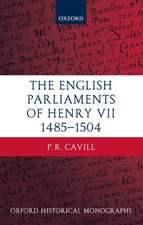 The English Parliaments of Henry VII 1485-1504