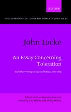 John Locke: An Essay concerning Toleration: And Other Writings on Law and Politics, 1667-1683