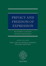 Privacy and Freedom of Expression