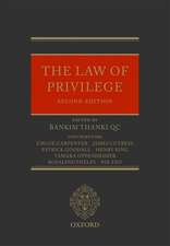 The Law of Privilege