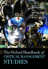 The Oxford Handbook of Critical Management Studies