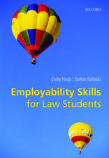 Employability Skills for Law Students