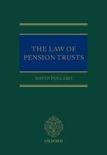 The Law of Pension Trusts