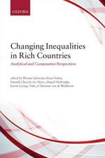 Changing Inequalities in Rich Countries: Analytical and Comparative Perspectives