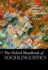 The Oxford Handbook of Sociolinguistics