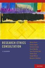 Research Ethics Consultation: A Casebook