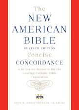 New American Bible Revised Edition Concise Concordance