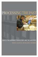 Processing the Past