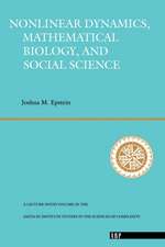 Nonlinear Dynamics, Mathematical Biology, And Social Science