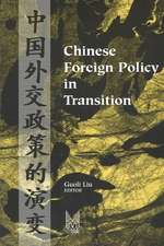 Chinese Foreign Policy in Transition