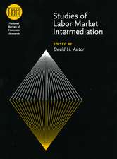 Studies of Labor Market Intermediation