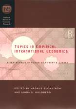 Topics in Empirical International Economics: A Festschrift in Honor of Robert E. Lipsey