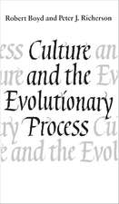 Culture and the Evolutionary Process