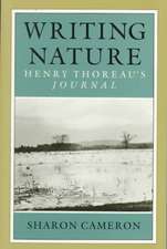 Writing Nature: Henry Thoreau's Journal