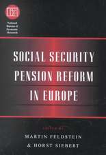 Social Security Pension Reform in Europe