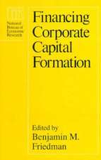 Financing Corporate Capital Formation