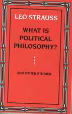 What is Political Philosophy? And Other Studies