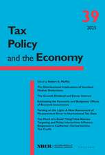 Tax Policy and the Economy, Volume 39