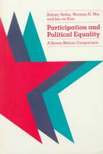 Participation and Political Equality: A Seven-Nation Comparison