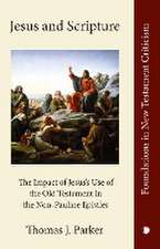 Parker, T: Jesus and Scripture