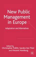 New Public Management in Europe: Adaptation and Alternatives