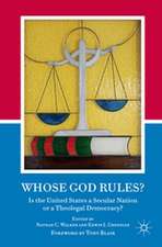 Whose God Rules?: Is the United States a Secular Nation or a Theolegal Democracy?